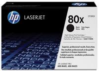HP toner 80X, 6 900 pagina&apos;s, OEM CF280X, zwart