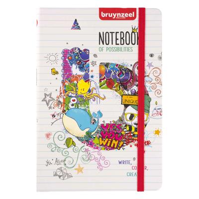 Bruynzeel notitieboek a5 80 g/m 160 pagina&apos;s