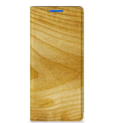 OPPO Reno 6 Pro Plus 5G Book | Wallet Case | Licht Hout OPPO Reno 6 Pro Plus 5G Book | Wallet Case | Licht Hout