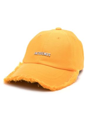 Jacquemus casquette La casquette Artichaut en coton - Orange