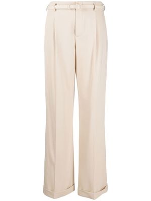 Ralph Lauren Collection pantalon de tailleur Modern à détails plissés - Tons neutres