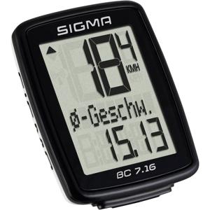 Sigma BC 7.16 Fietscomputer Via kabel Met wielsensor