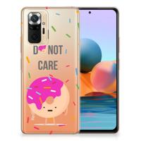 Xiaomi Redmi Note 10 Pro | Siliconen Case | Donut Roze
