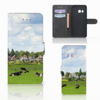 HTC U11 Telefoonhoesje met Pasjes Koeien - thumbnail