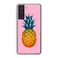 Grote ananas: Samsung Galaxy S21 FE Transparant Hoesje