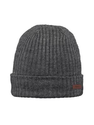 Barts Wilbert Turnup Muts Heren Dark Heather one size