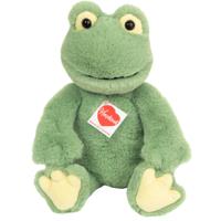 Hermann Teddy Knuffeldier Kikker - pluche - 32 cm - groen