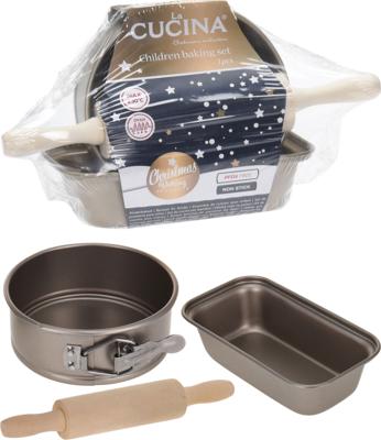 Kinderbakset 3dlg kerstversiering - Nampook