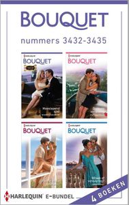 Bouquet e-bundel nummers 3432-3435 (4-in-1) - Sharon Kendrick, Kim Lawrence, Julia James, Emma Darcy - ebook