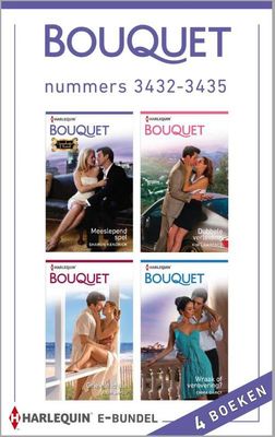 Bouquet e-bundel nummers 3432-3435 (4-in-1) - Sharon Kendrick, Kim Lawrence, Julia James, Emma Darcy - ebook