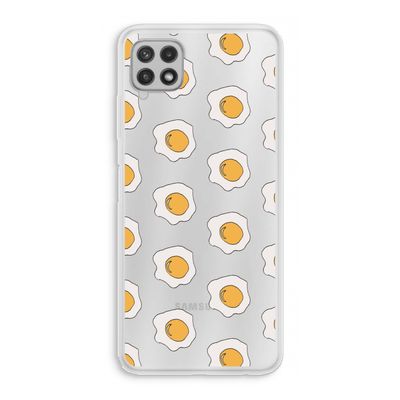 Bacon to my eggs #1: Samsung Galaxy A22 4G Transparant Hoesje