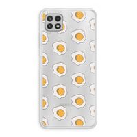 Bacon to my eggs #1: Samsung Galaxy A22 4G Transparant Hoesje