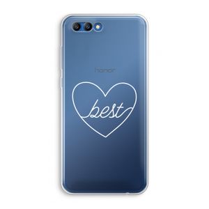 Best heart pastel: Honor 10 Transparant Hoesje