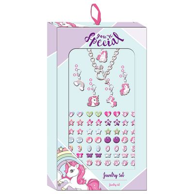 Kids Licensing Eenhoorn sieradenset met stickers