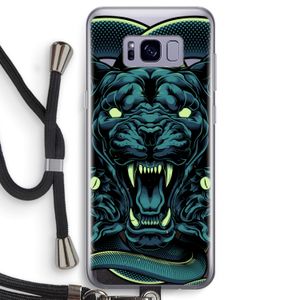 Cougar and Vipers: Samsung Galaxy S8 Transparant Hoesje met koord