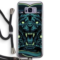 Cougar and Vipers: Samsung Galaxy S8 Transparant Hoesje met koord