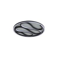 Searchlight PlafonniereZendisc slinger zwart - 81100-39BK