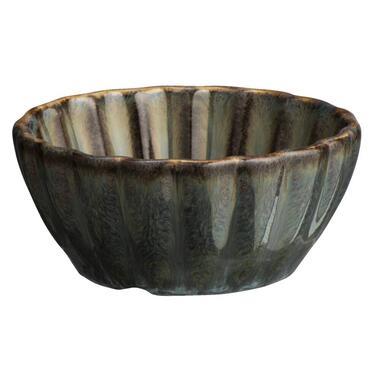 Schaaltje Flora - beige - stoneware - Ø7,5 cm - Leen Bakker