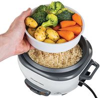 Russell Hobbs 27030-56 rijstkoker 300 W Zwart, Wit - thumbnail