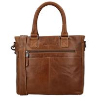 Hide & Stitches Handtas / Schoudertas Porto Bruin
