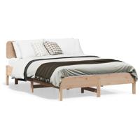 Bedframe zonder matras massief grenenhout 120x190 cm