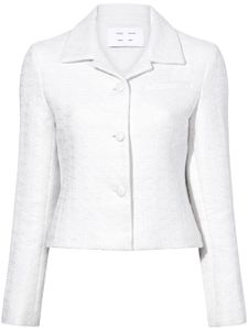 Proenza Schouler White Label veste Quinn en tweed - Blanc