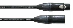 Cordial CPM 2,5 FM XLR Verbindingskabel [1x XLR-bus - 1x XLR-stekker] 2.50 m Zwart