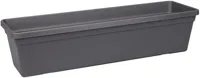 Elho green basics balkonbak 40 cm living black - thumbnail