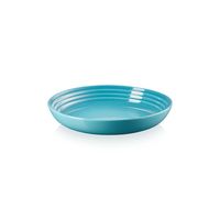 LE CREUSET - Aardewerk - Diep bord 22cm Caribbean Blue - thumbnail