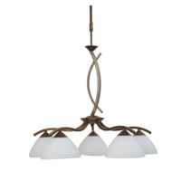 Masterlight HanglampVerona 1 5-lichts bronsbruin - 2479-21-51