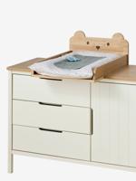 Luiertafel 52 cm Ourson hout
