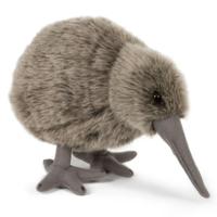 Pluche knuffel kiwi vogel - 20 cm - Vogels en dieren knuffels - bosdieren