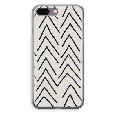 Marrakech Arrows: iPhone 8 Plus Transparant Hoesje