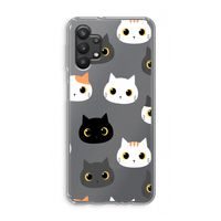 Katten: Samsung Galaxy A32 5G Transparant Hoesje