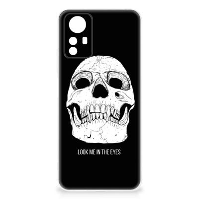 Silicone Back Case Xiaomi Redmi Note 12S Skull Eyes