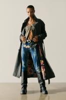 TIE-DYE SPijkerbroek - BLUE - 38