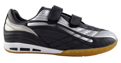 Rucanor zaalschoenen Veeze-V junior zwart/zilvergrijs Rucanor zaalschoenen Veeze-V junior zwart/zilvergrijs