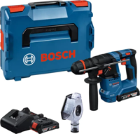 Bosch Blauw GBH 18V-18 X Professional Accu Boorhamer | Onechuck | Incl. accu&apos;s en lader - 0611927101