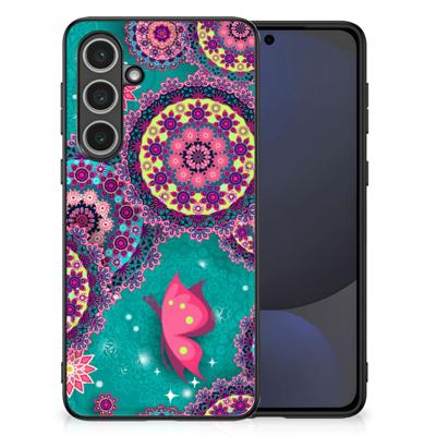 Samsung Galaxy S24 FE Leuk Telefoonhoesje Cirkels en Vlinders