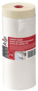 kip 216 masker met masking tape natuur 2700mm x 20m