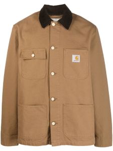 Carhartt WIP manteau Michigan en coton biologique - Marron