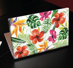 Laptop sticker bloemen en planten