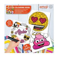 Emoji Glitter Kleurboek - thumbnail