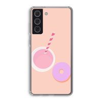 Donut: Samsung Galaxy S21 FE Transparant Hoesje