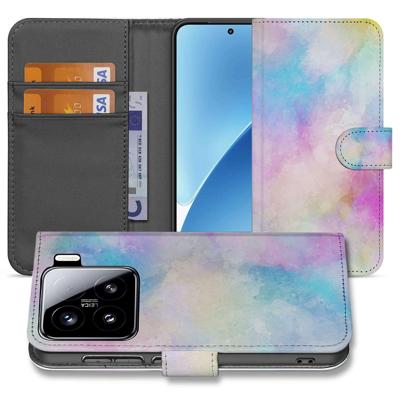 Xiaomi 15 | Book Case | 'Watercolor Light' - Elegant & Beschermend Hoesje Xiaomi 15 | Book Case | 'Watercolor Light' - Elegant & Beschermend Hoesje