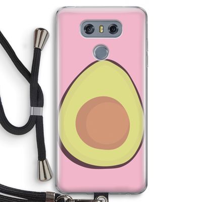 Avocado: LG G6 Transparant Hoesje met koord