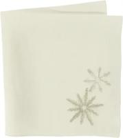 Sander Sander linnen servet Crystal 45x45 Offwhite