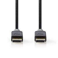 DisplayPort 1.4-Kabel | DisplayPort Male - DisplayPort Male | 2,00 m | Antraciet - thumbnail
