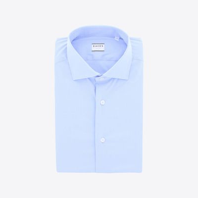 Hemd Blauw Fit