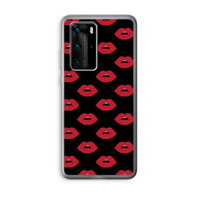 Lips: Huawei P40 Pro Transparant Hoesje